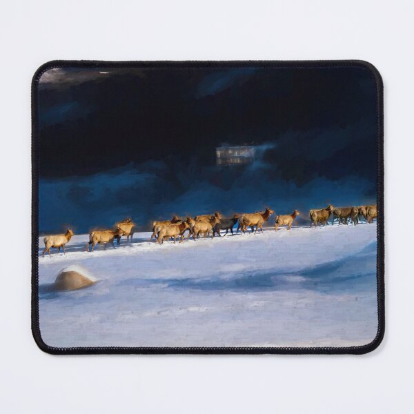 Item preview, Elk Herd at Dawn Aspen Colorado designed and sold by Wayne King.