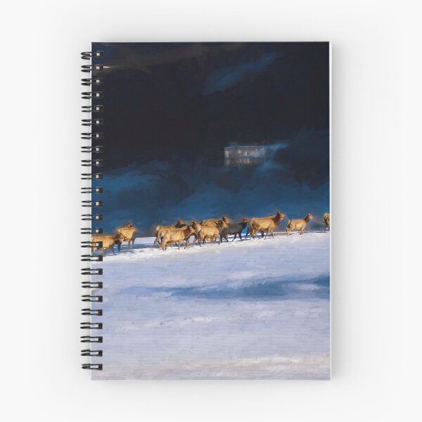 Item preview, Elk Herd at Dawn Aspen Colorado designed and sold by Wayne King.