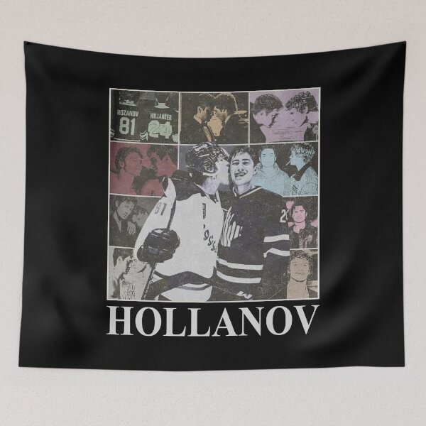 Item preview, Heated Rivalry Shane Hollander Ilya Rozanov Hudson Williams Connor Storrie Fan Art designed and sold by DebbieEganCo.