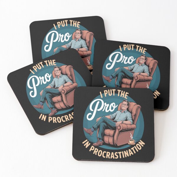 Item preview, I Put The Pro In Procrastination Time Management Planning designed and sold by Lucaseinar.