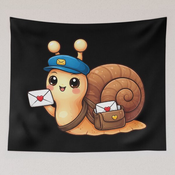 Item preview, Snail Mail designed and sold by Funny Vintage Stickers And T-Shirts.