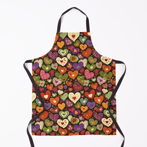 Item preview, Vintage Style Hearts Pattern In Brown And Green designed and sold by Piotrek0001.