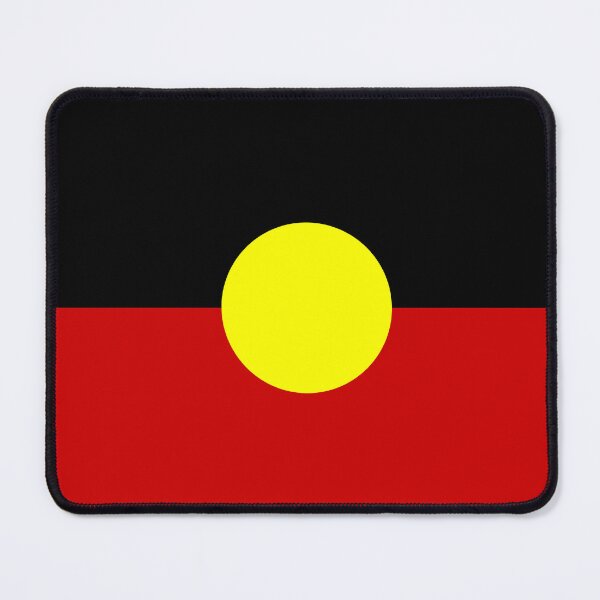 Item preview, Australian Aboriginal flag designed and sold by rheyes.