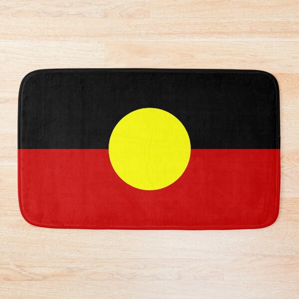 Item preview, Australian Aboriginal flag designed and sold by rheyes.