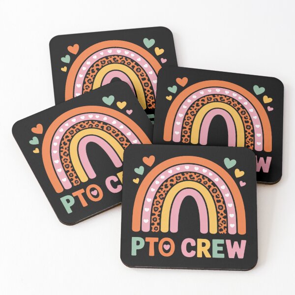 Item preview, Rainbow Leopard Teacher Student parent PTO Crew designed and sold by Dakarothill.