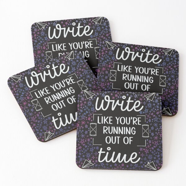 Item preview, write like you're running out of time | Hamilton writing inspired  designed and sold by karmaincommand.