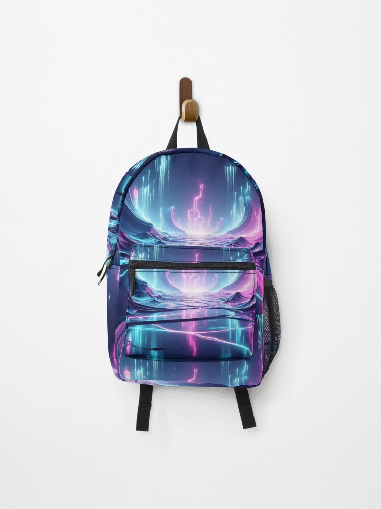 Thumbnail 1 of 3, Backpack, Abstract  designed and sold by AwesomeDigiShop.