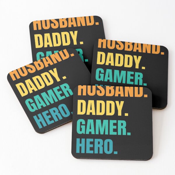 Item preview, Mens Husband Daddy Gamer Hero Video Game lovers Gamers designed and sold by Dakarothill.
