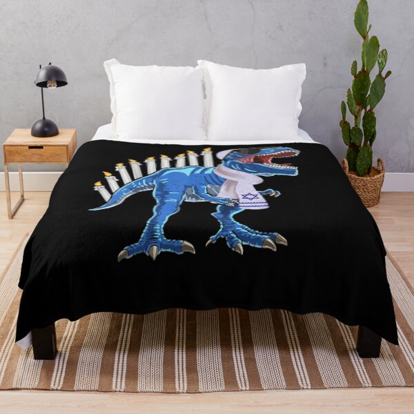 Item preview, Menorasaurus Rex T Rex Dinosaur Hanukkah Gift for Boys designed and sold by Dakarothill.