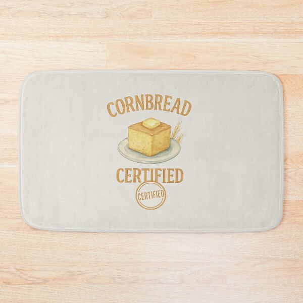 Item preview,  Cornbread Certified – Southern Food Lover Vintage Watercolor Design designed and sold by Verycutethings.
