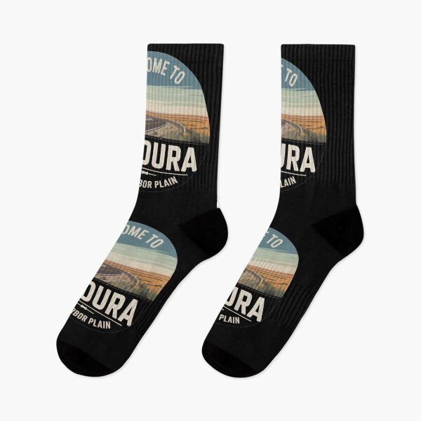 Item preview, Welcome to Madura — Nullarbor Plain Vintage Travel Sticker designed and sold by Random Designs.