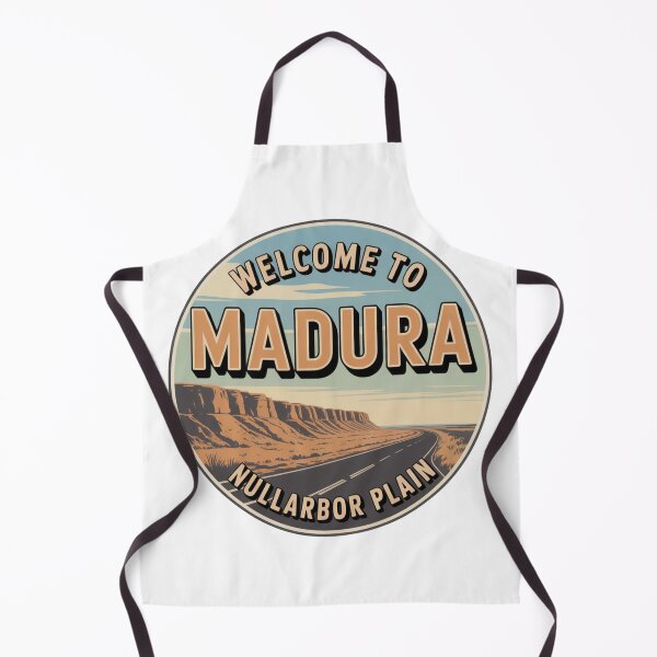 Item preview, Madura — Nullarbor Plain Vintage Travel Sticker designed and sold by Random Designs.