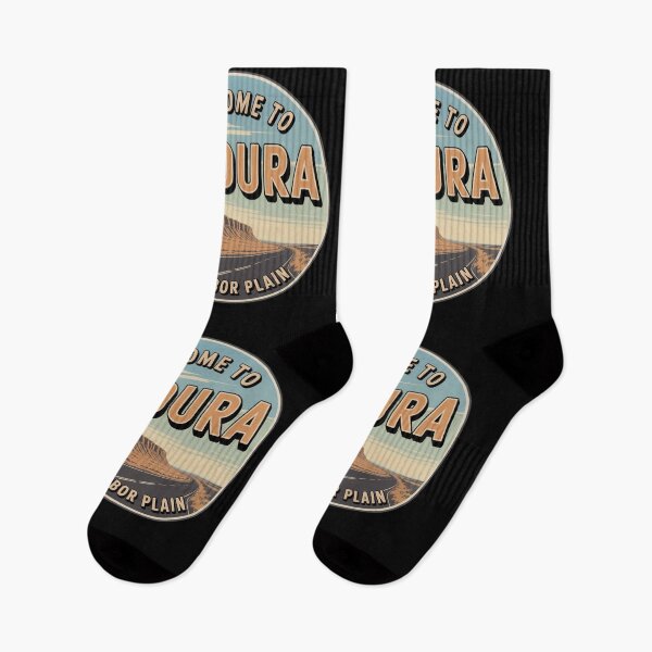 Item preview, Madura — Nullarbor Plain Vintage Travel Sticker designed and sold by Random Designs.