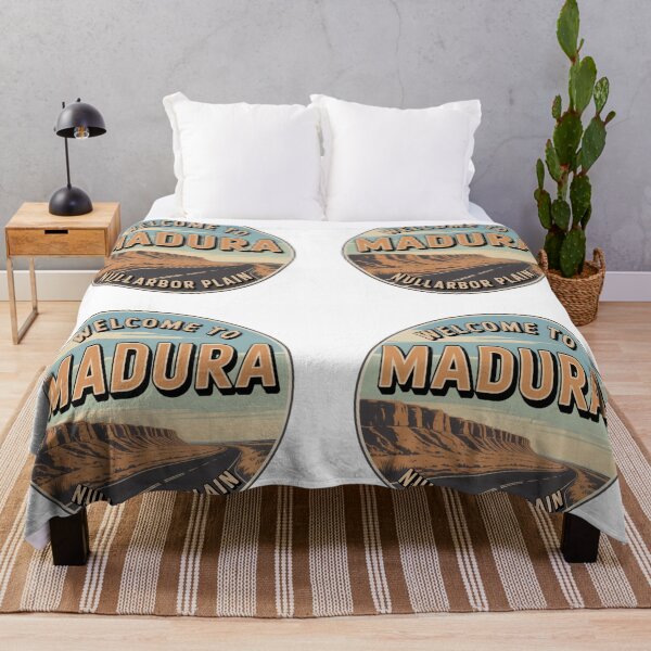 Item preview, Madura — Nullarbor Plain Vintage Travel Sticker designed and sold by Random Designs.