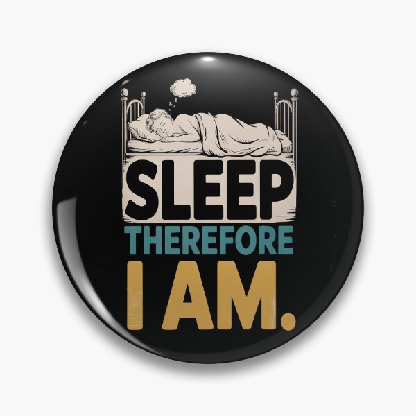 Item preview, I Sleep Therefore I Am Sleeping Siesta Nap Rest Sleeper designed and sold by Lucaseinar.