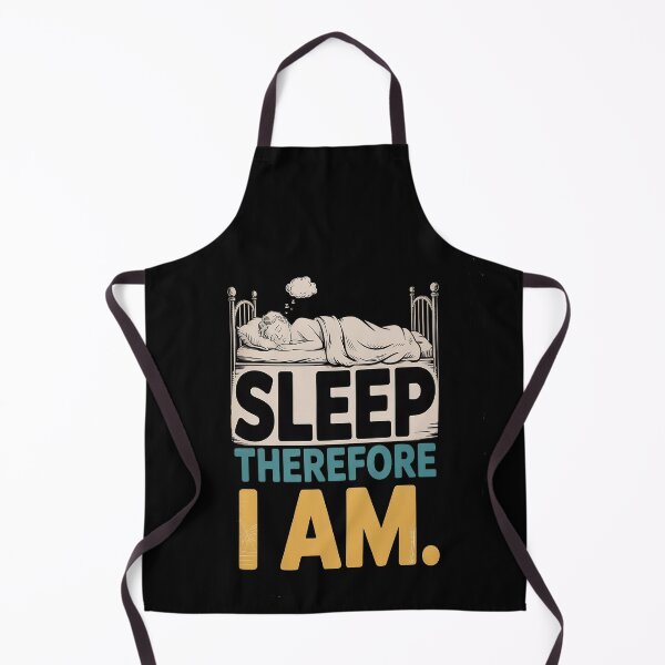 Item preview, I Sleep Therefore I Am Sleeping Siesta Nap Rest Sleeper designed and sold by Lucaseinar.