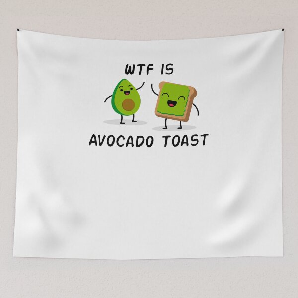 Item preview, WTF is Avocado Toast V3 designed and sold by TeeTimeGuys.