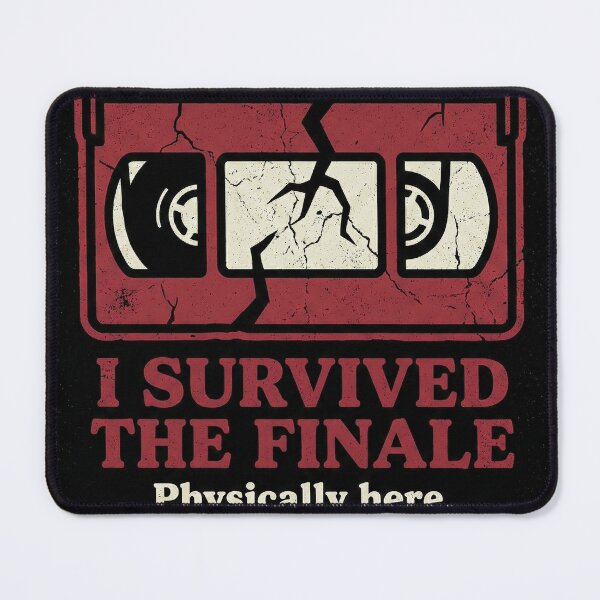 Item preview, I SURVIVED THE FINALE Physically here. Mentally in the Upside. designed and sold by Santonix.