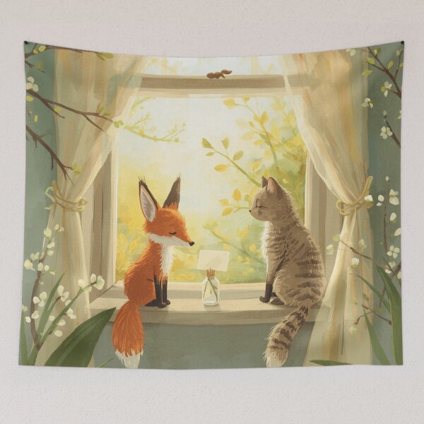 Item preview, Valentine’s Early Spring • Leaving a Note Together designed and sold by WildlifeWhimsy.