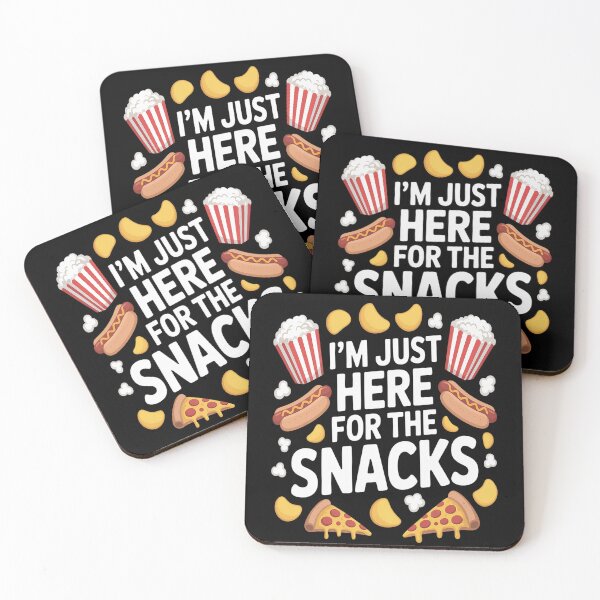 Item preview, I'm Just Here For The Snacks Food Lover Foodie designed and sold by Lucaseinar.
