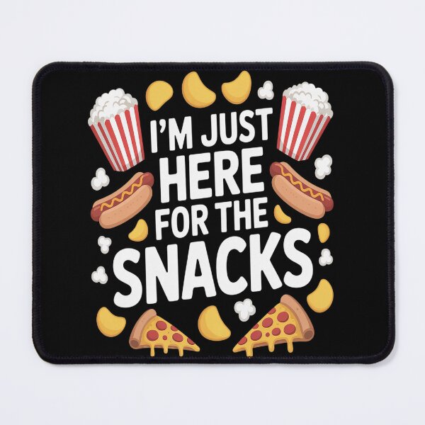 Item preview, I'm Just Here For The Snacks Food Lover Foodie designed and sold by Lucaseinar.