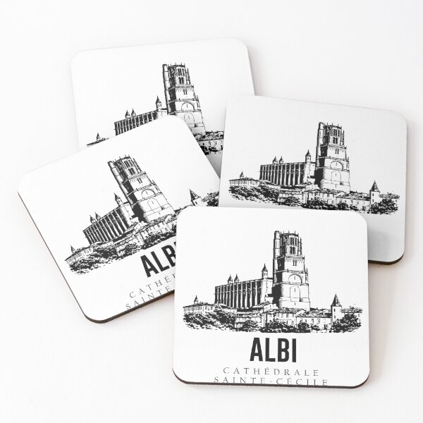Item preview, Albi – Episcopal City | Vintage Engraving – Heritage Poster France designed and sold by allcityprints.