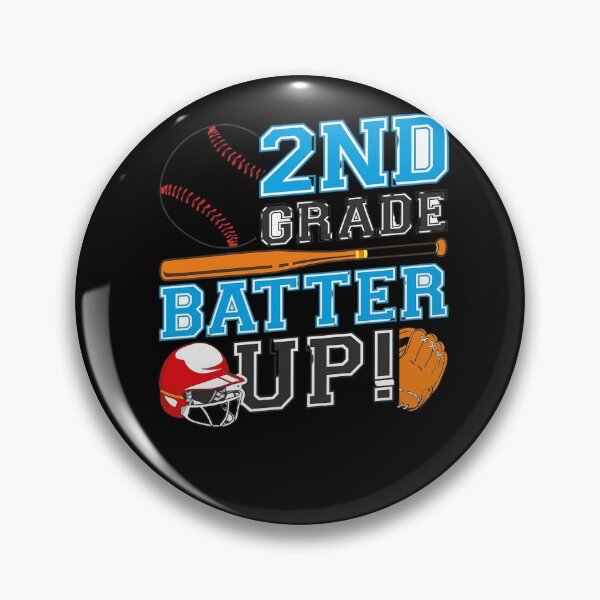 Item preview, Kids 2nd Second Grade Batter Up School Sport Baseball Teaching designed and sold by MatthewJordas.