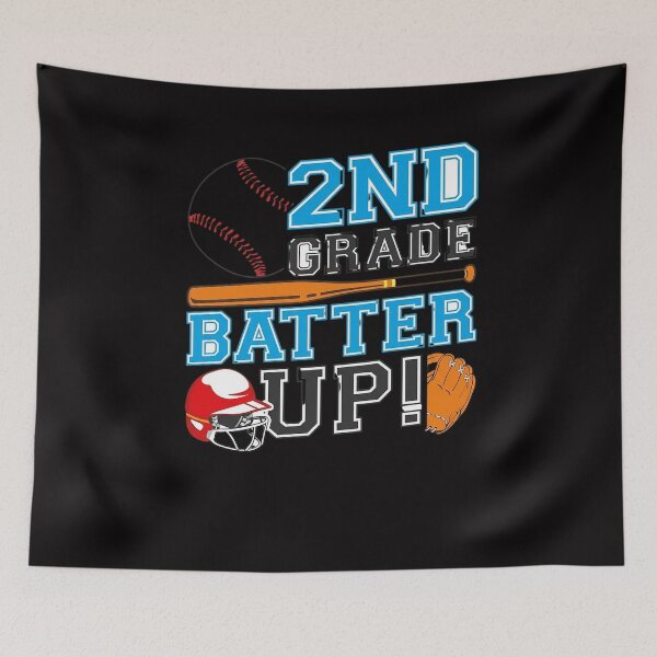Item preview, Kids 2nd Second Grade Batter Up School Sport Baseball Teaching designed and sold by MatthewJordas.