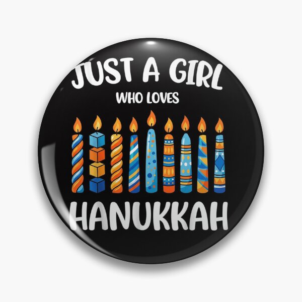 Item preview, Just a Girl Who Loves Hanukkah Jewish Chanukah Men Women Kid designed and sold by MatthewJordas.