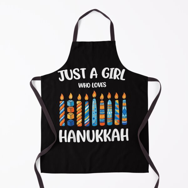 Item preview, Just a Girl Who Loves Hanukkah Jewish Chanukah Men Women Kid designed and sold by MatthewJordas.