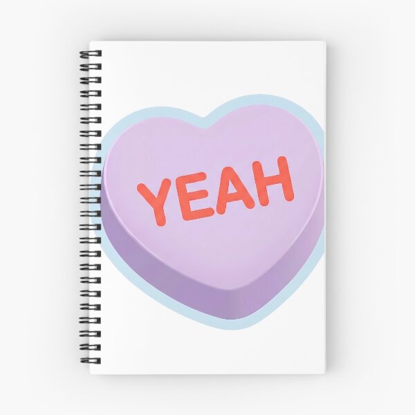 Item preview, Yeah Purple 3D Heart Valentine Conversation Candy designed and sold by oynipshop.