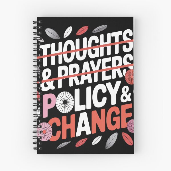 Item preview, Thoughts And Prayers Policy And Change designed and sold by orlodrake.
