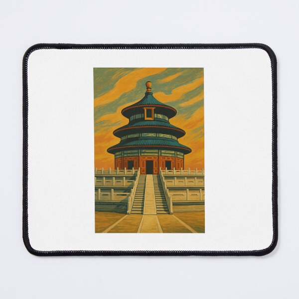 Item preview, Temple of Heaven designed and sold by Wonky Wall.