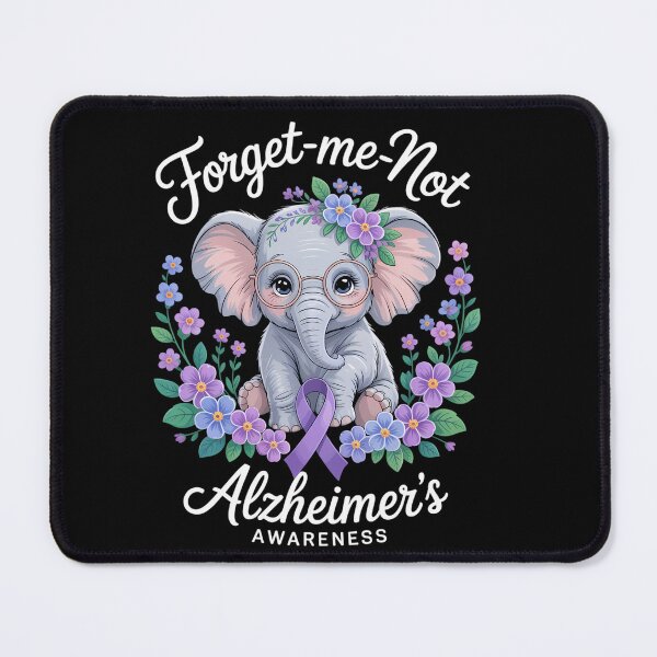 Item preview, Alzheimer_s Awareness Elephant Flower designed and sold by elunyzexac.