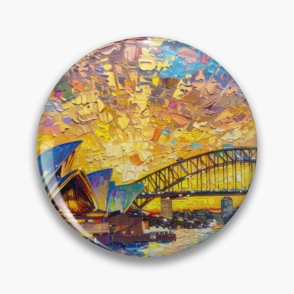 Item preview, Sydney Skyline – Opera House Sunset designed and sold by SkylineVistas Designs.