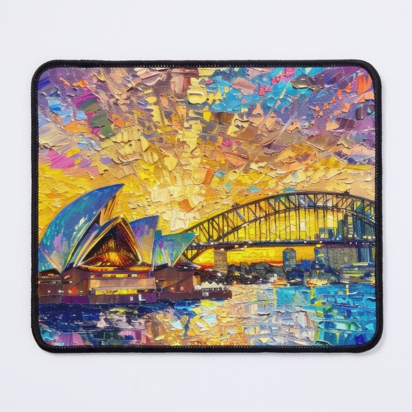 Item preview, Sydney Skyline – Opera House Sunset designed and sold by SkylineVistas Designs.