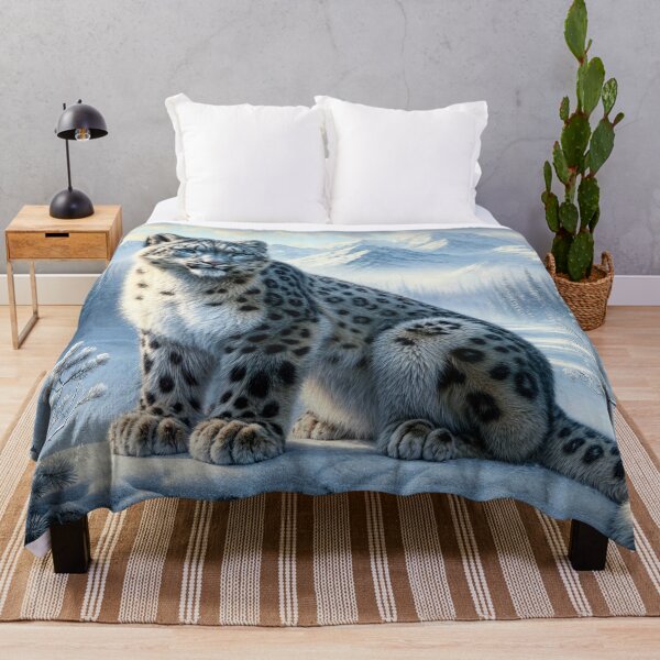 Item preview, Snow Leopard designed and sold by Undersea Ai Art.