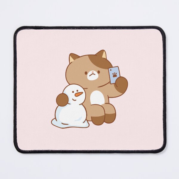 Item preview, Cat with snowman designed and sold by salposi.