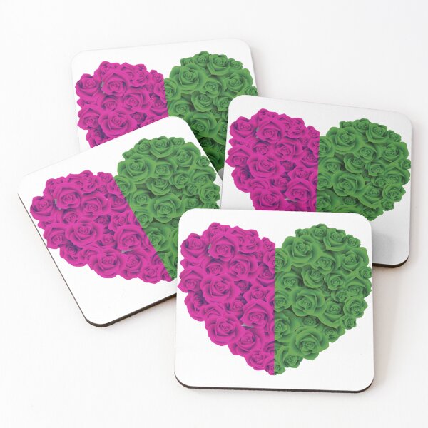 Item preview, Bicolored - roses decorated heart  designed and sold by Amylilylove.