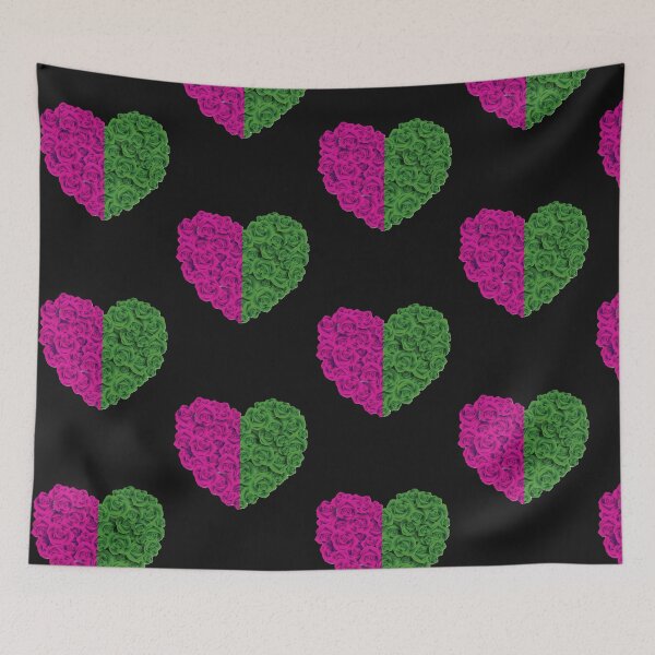 Item preview, Bicolored - roses decorated heart  designed and sold by Amylilylove.