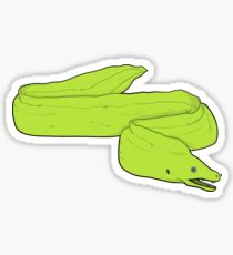 Green Moray Eel Sticker