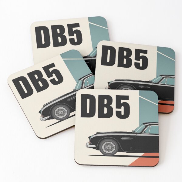 Item preview, DB5 — Retro Grand Tourer | Mid-Century Travel Poster Style designed and sold by Random Designs.
