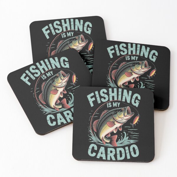 Item preview, Fishing Is My Cardio Angler designed and sold by brinbotty.