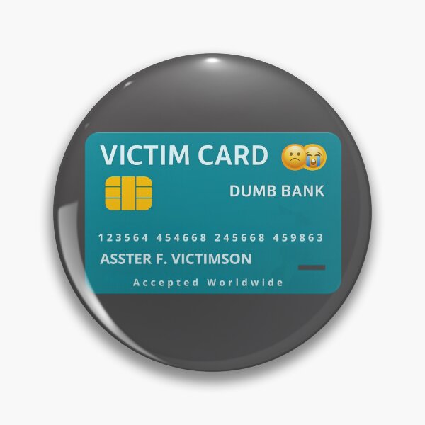 Item preview, Victim Card designed and sold by HELLO TIGER.