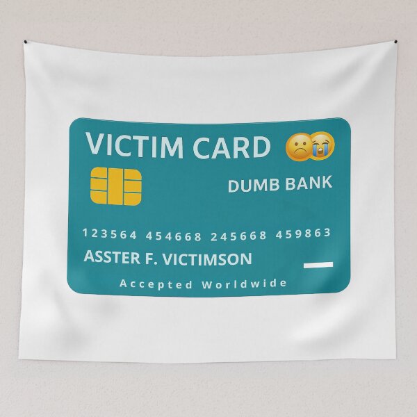 Item preview, Victim Card designed and sold by HELLO TIGER.