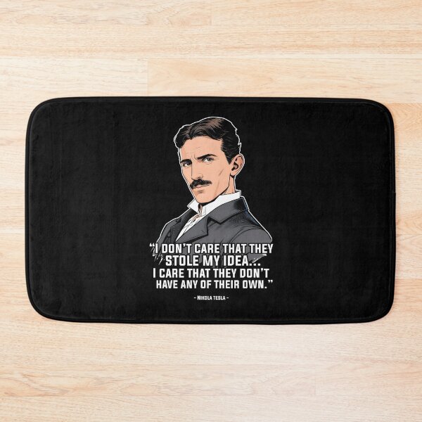 Item preview, quote nikola tesla illustration designed and sold by sabartgunpla.