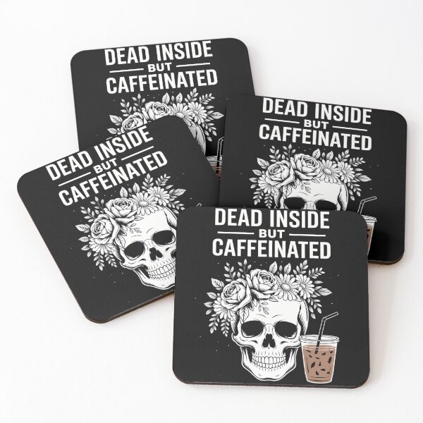 Item preview, Caffeinated Mom Skull Flower Coffee Lovers designed and sold by diogadisecve.