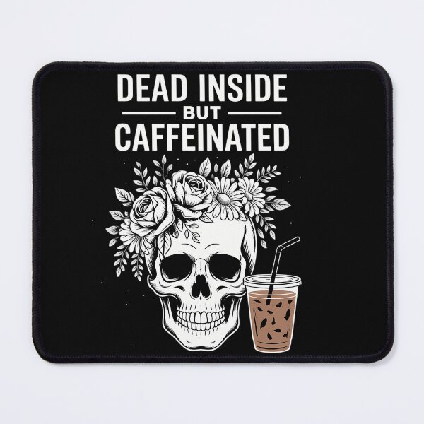 Item preview, Caffeinated Mom Skull Flower Coffee Lovers designed and sold by diogadisecve.