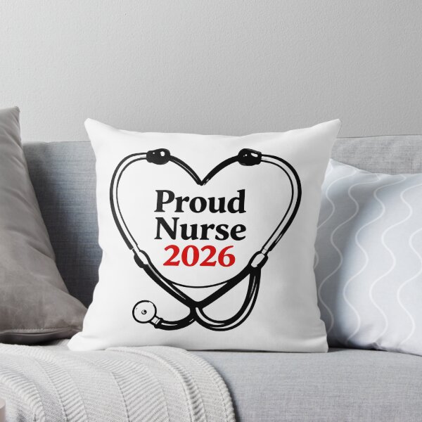 Item preview, Proud Nurse 2026 T-Shirt  Heart Stethoscope Nursing Graduation Class of 2026 Gift Tee designed and sold by Design-Pro-21.