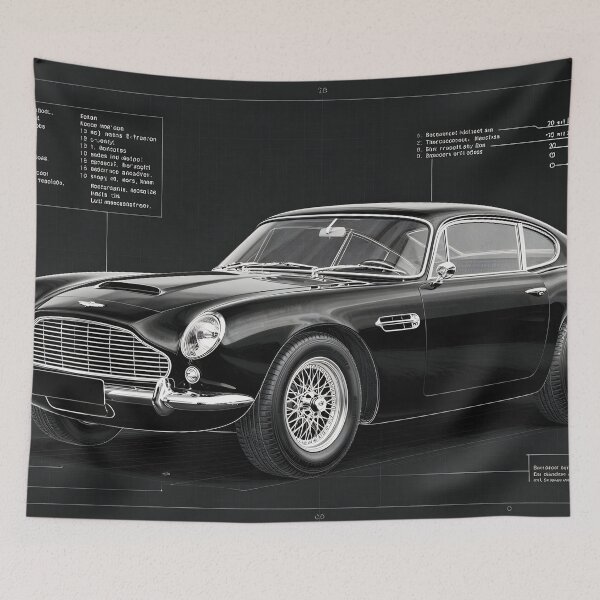 Item preview, DB5 — Technical Blueprint Edition designed and sold by Random Designs.